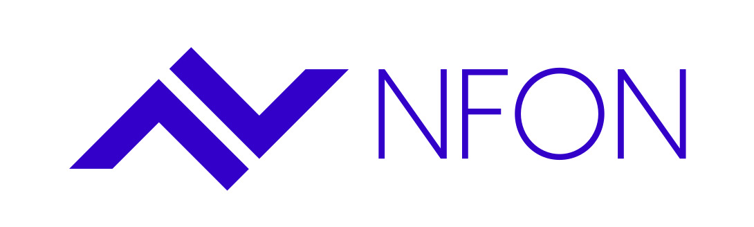 NFON logo | Telecom customer of Compax